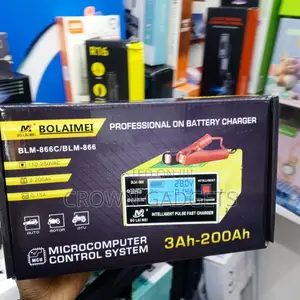 BLM-866C Digital Battery Charger for Lead Acid Batteries