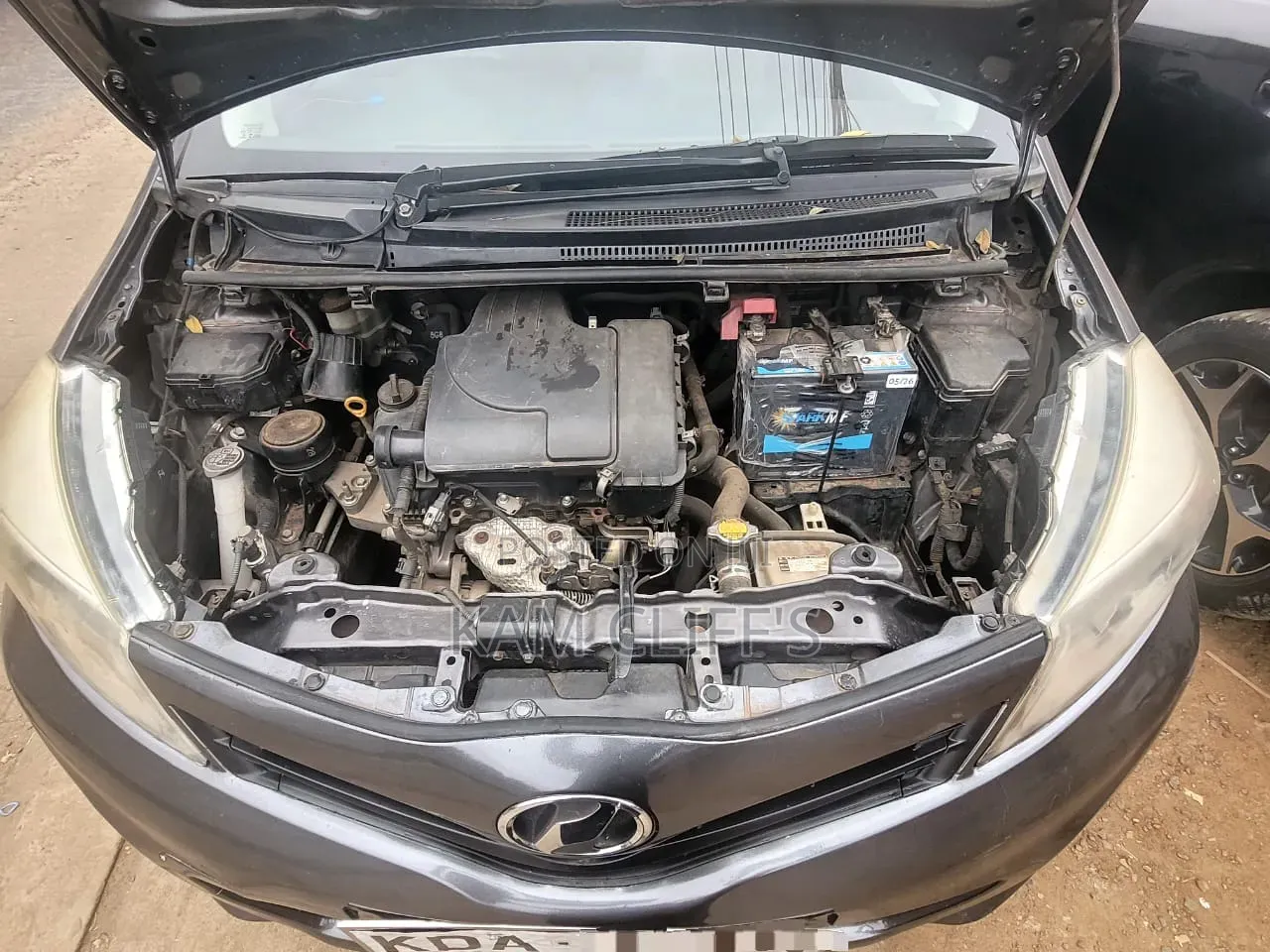 Toyota Vitz 2013 Gray