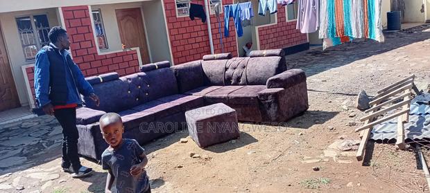 L-Shaped 6-Seater Sofa Set - thumbnail 2