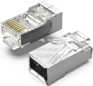 Vention Cat.6A FTP RJ45 Modular Plug Transparent 100 Pack