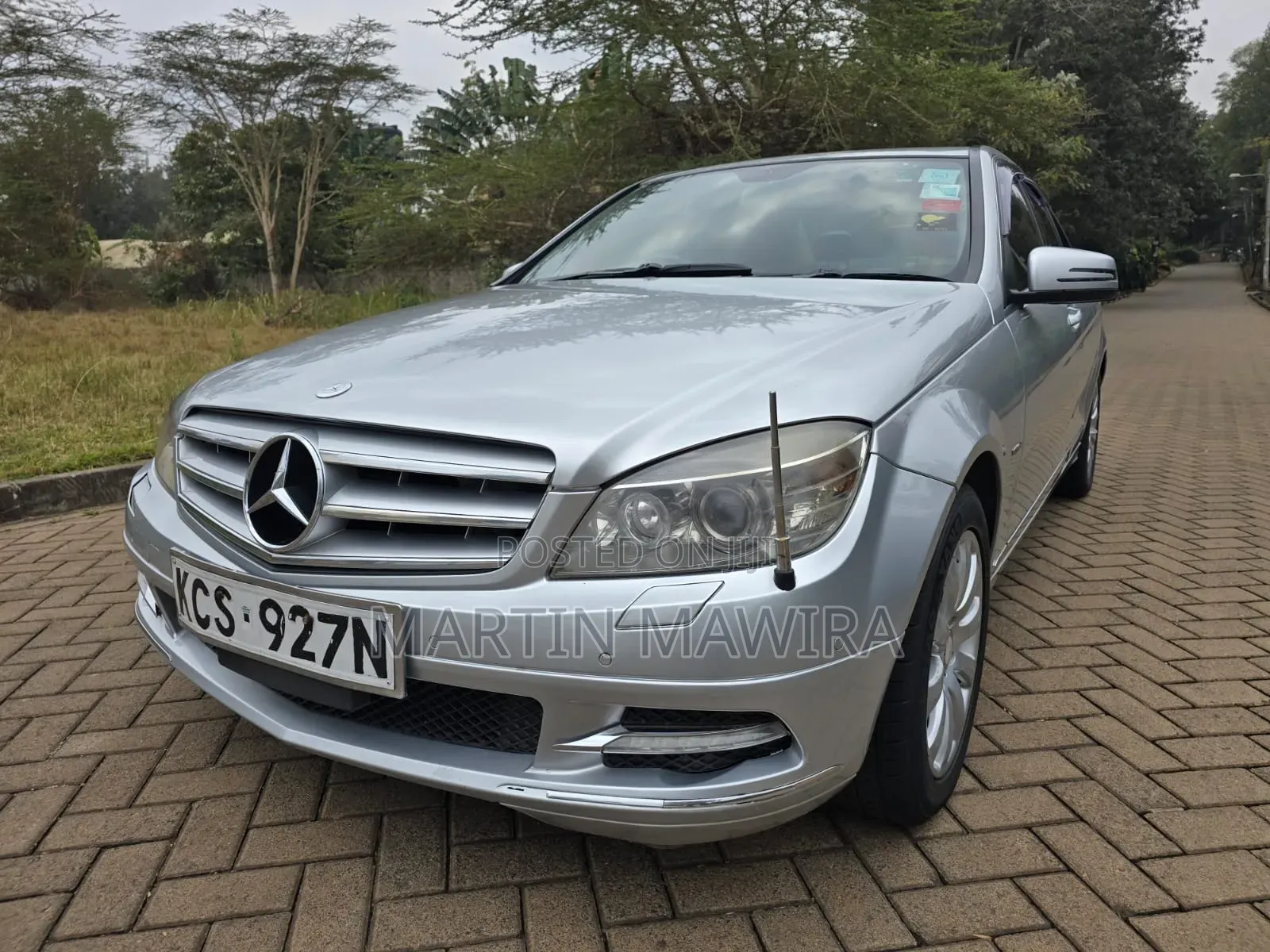 Mercedes-Benz C200 2012 Silver