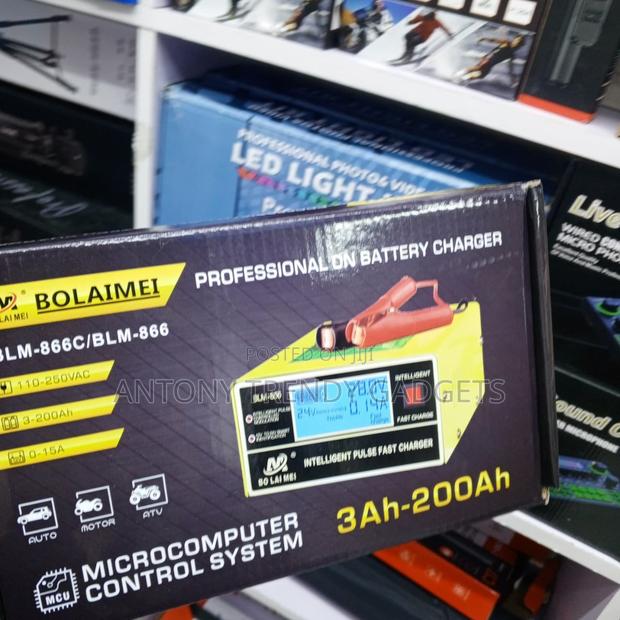 Bolaimei Automatic Battery Charger With Pulse Repair Function - main view