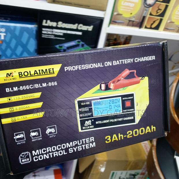 Bolaimei Automatic Battery Charger With Pulse Repair Function - thumbnail 2