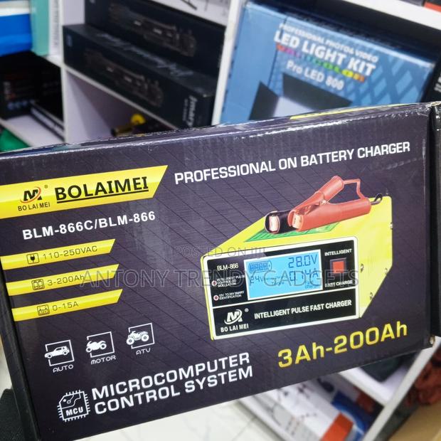 Bolaimei Automatic Battery Charger With Pulse Repair Function - thumbnail 3