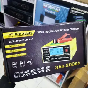 12V 24V Digital Battery Charger for Lead Acid Batteries