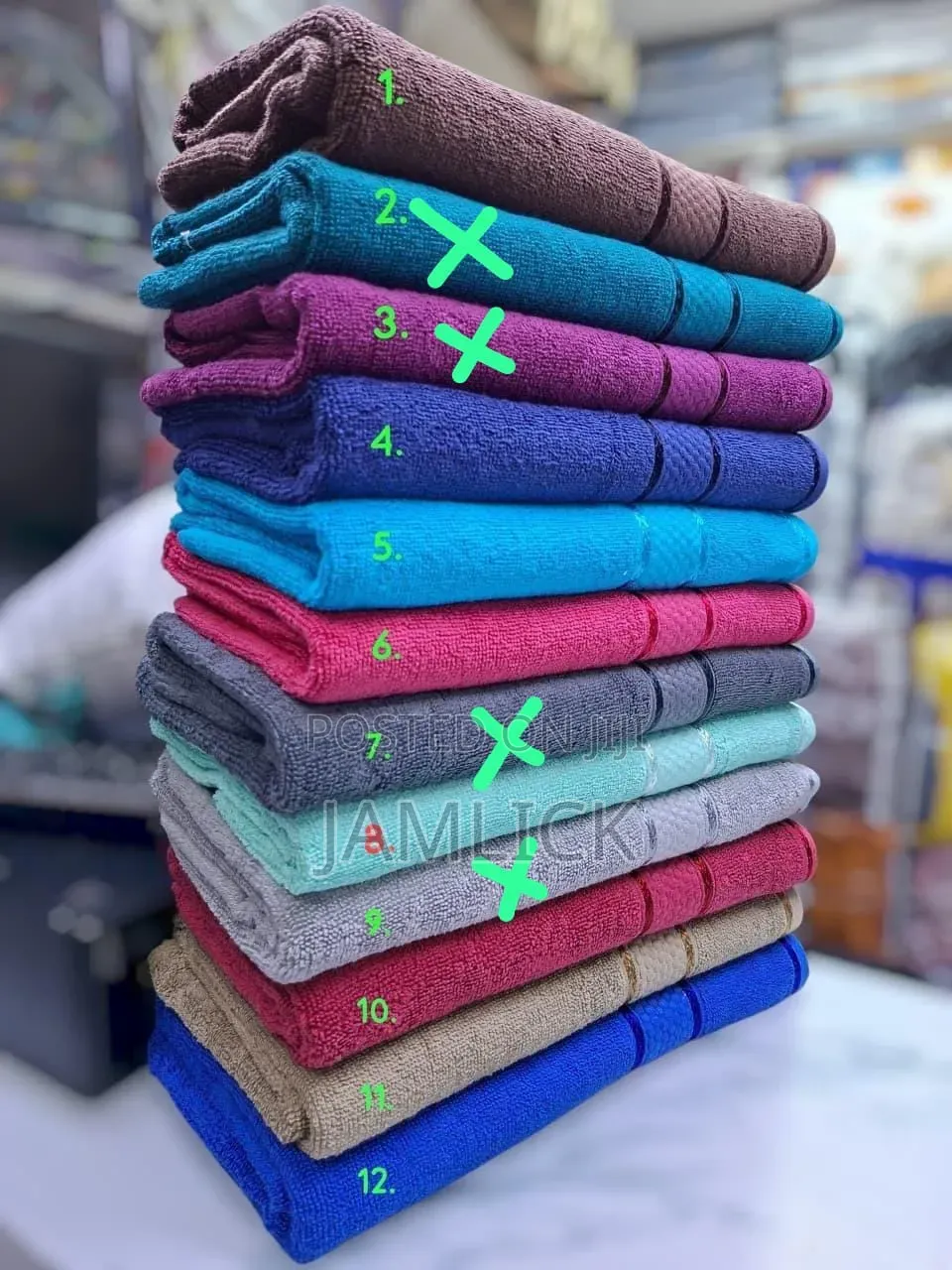 Large Cotton Bath Towel 90x165cm Soft Absorbent Towel - Sl