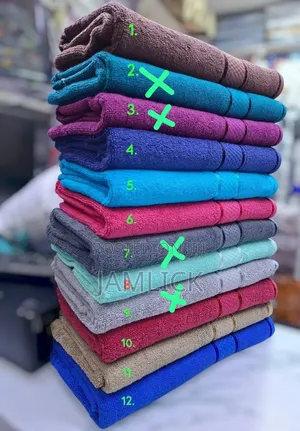 Large Cotton Bath Towel 90x165cm Soft Absorbent Towel - Sl