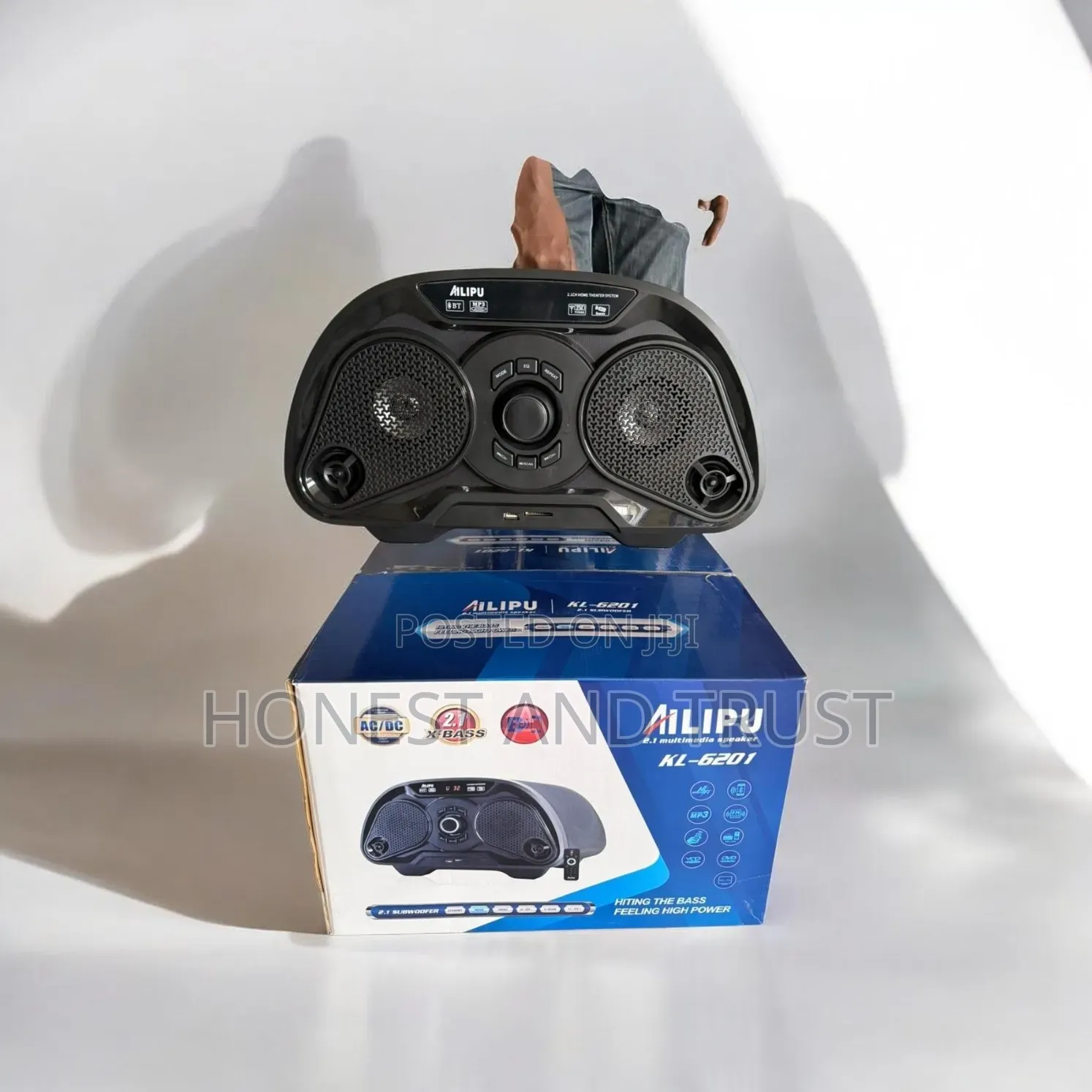 2.1 Ailipu 6201 Bombox With Inbuiltspeaker Homethearte Speaker System