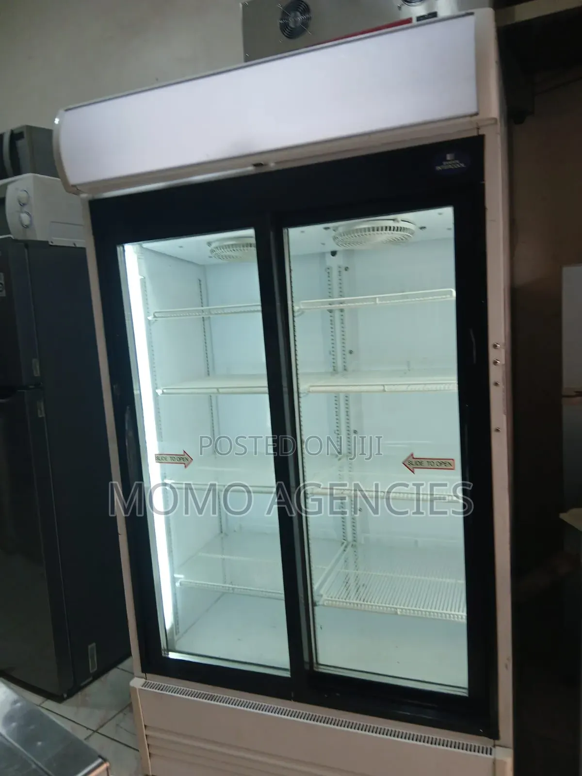 Sliding Double Door Fridge Sandenintercool 850l