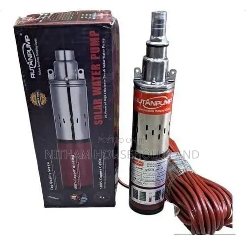 RUTANPUMP 50m Submersible DC Solar Water Pump