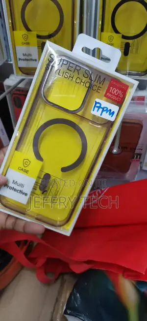 iPhone 17 Pro Max Shock-Absorbing Bumper Edges Case