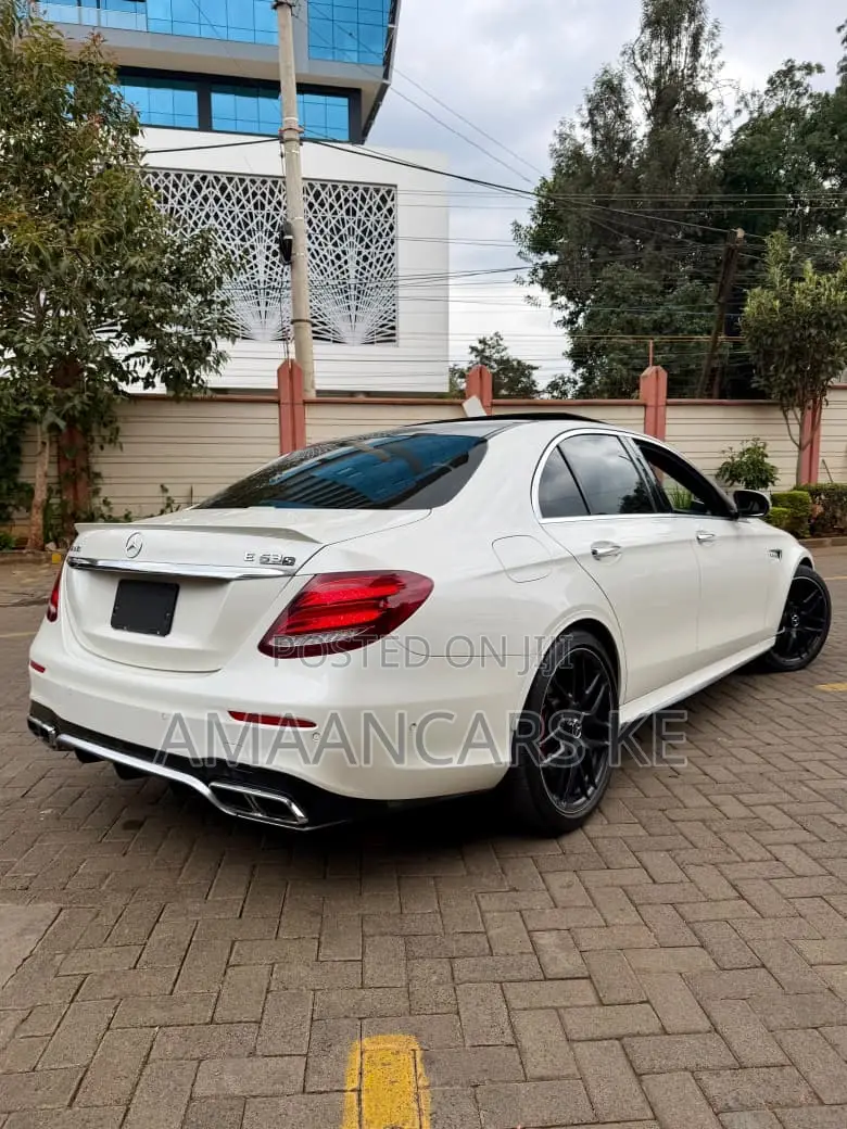 Mercedes-Benz E63 2018 White