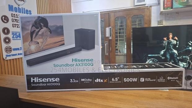Hisense Soundbars AX3100Q 500WATTS – Powerful Dolby Atmos Audio - thumbnail 3