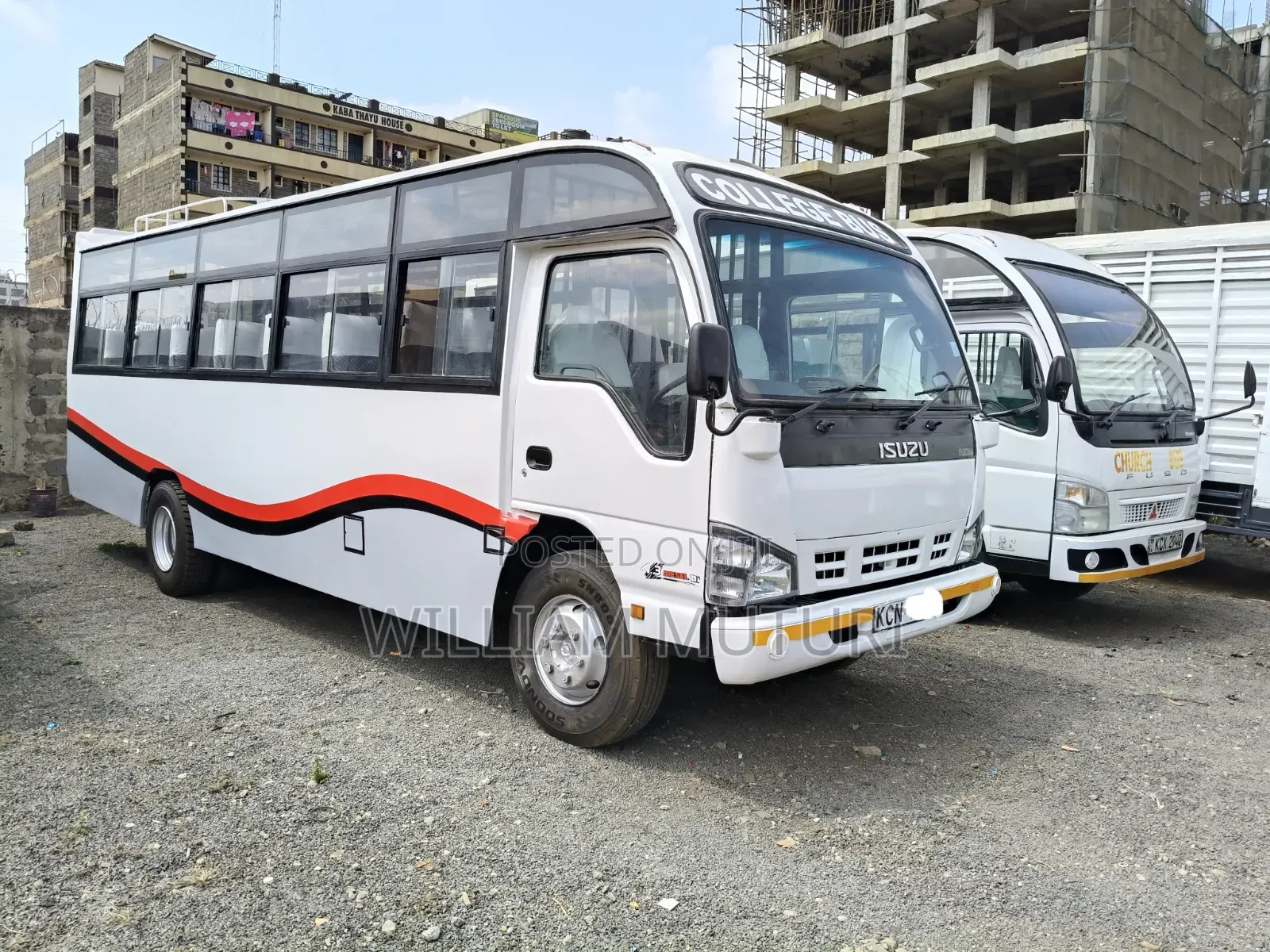 Isuzu Executive Bus 2017 White