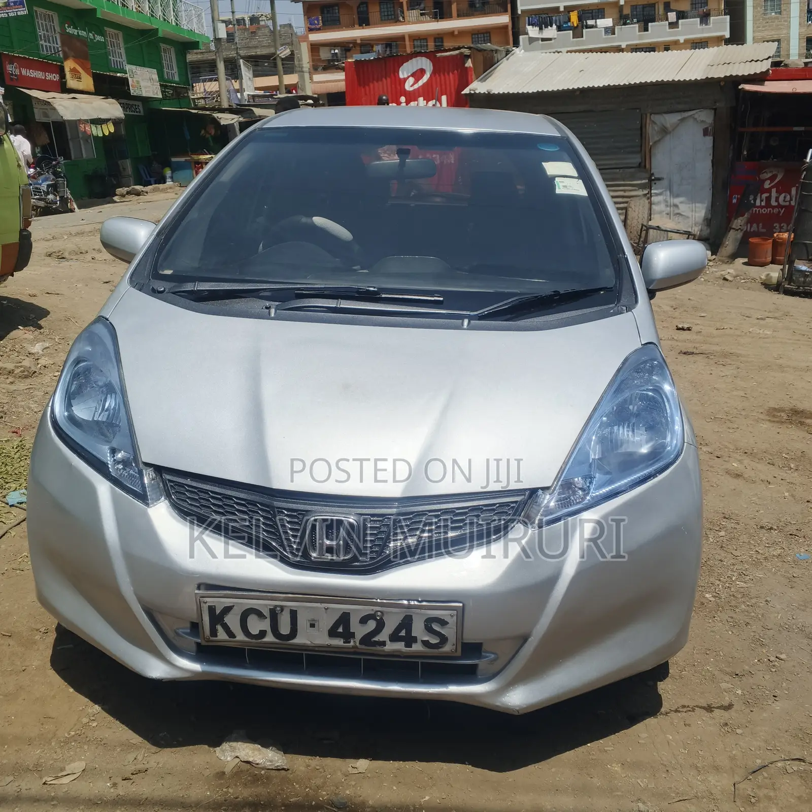 Honda Fit Automatic 2012 Gray