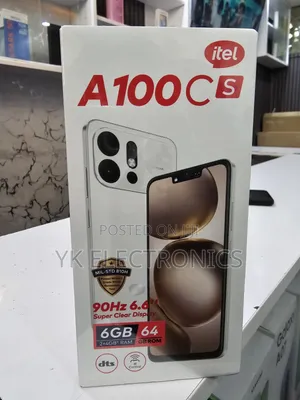 New Itel A100C 64 GB Black