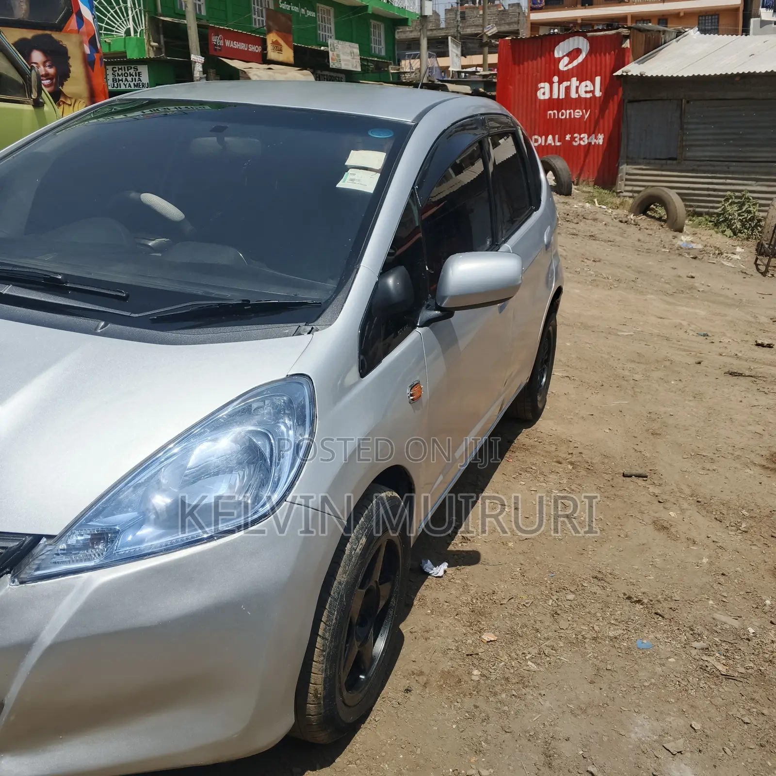 Honda Fit Automatic 2012 Gray