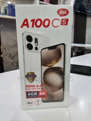 New Itel A100C 64 GB Black