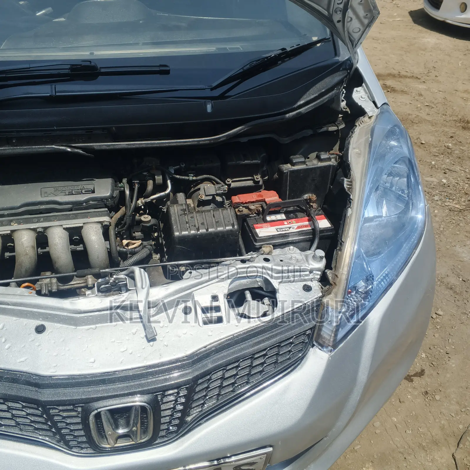 Honda Fit Automatic 2012 Gray