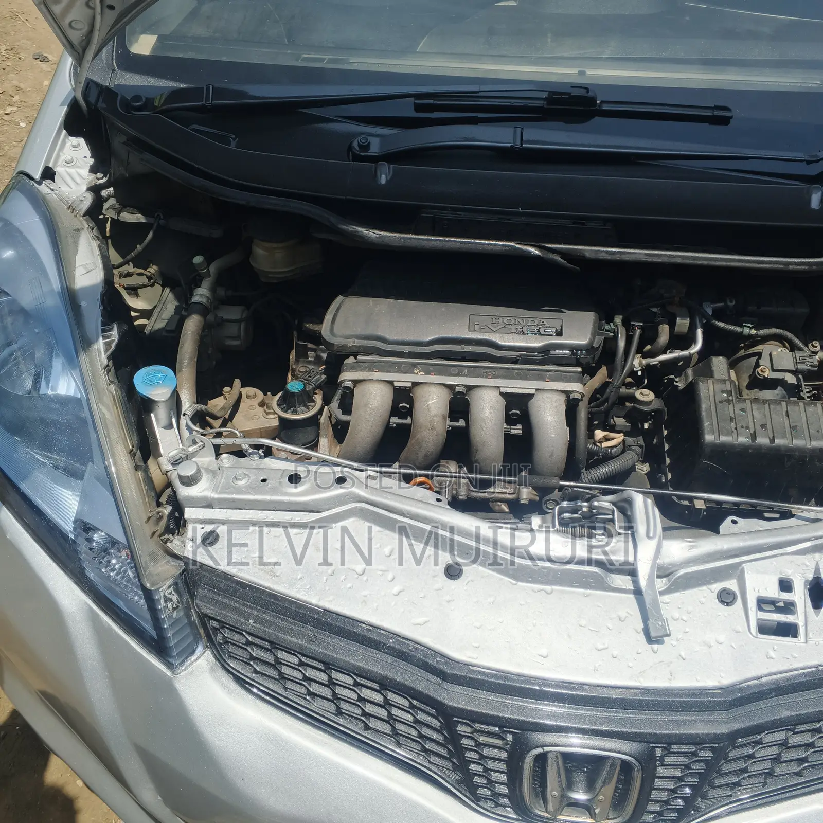 Honda Fit Automatic 2012 Gray