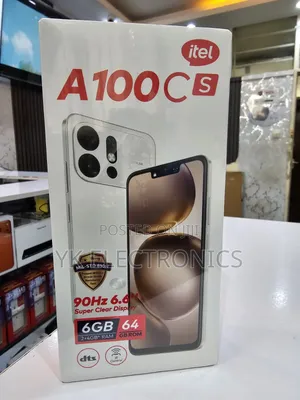 New Itel A100C 64 GB Black