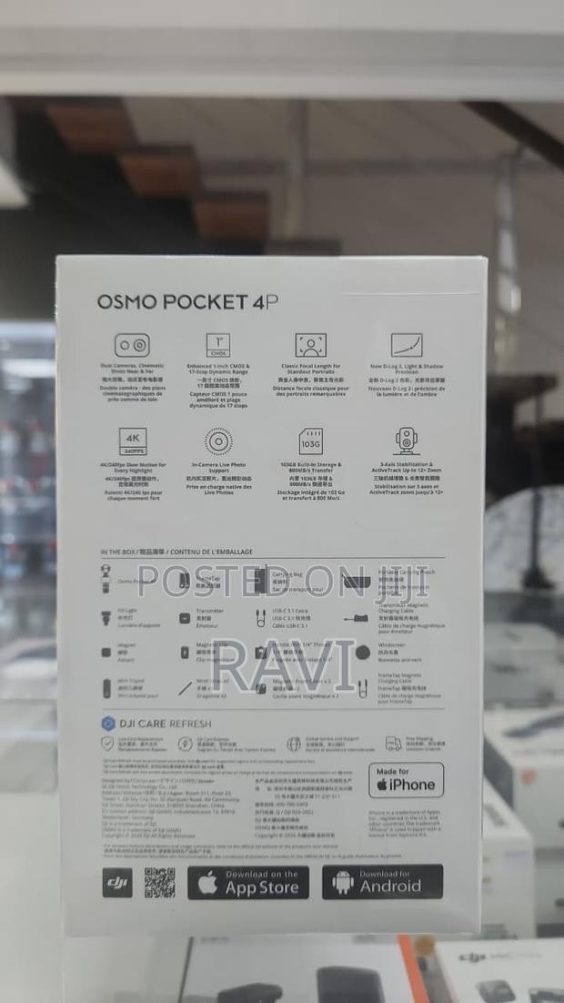 Dji Osmo Pocket 4p Vlog Combo - thumbnail 2