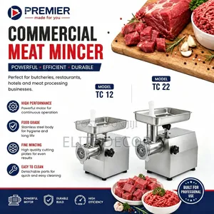 Premier TC22 Commercial Meat Mincer – Stainless Steel Heavy Duty