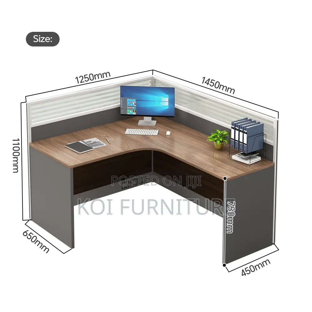 Office Workstation : Single User Modular Office Workstation