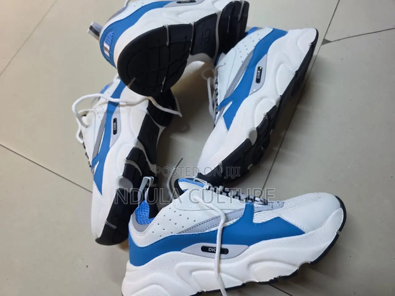 Multi Colour Dior B22 Sneakers