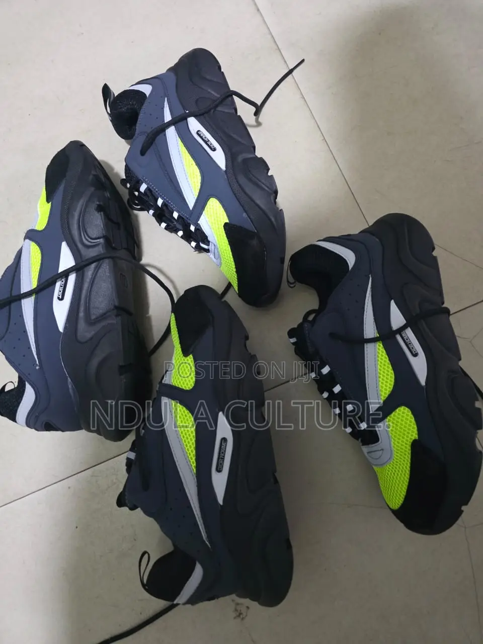Multi Colour Dior B22 Sneakers