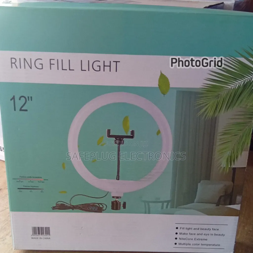 12-Inch LED Ring Fill Light