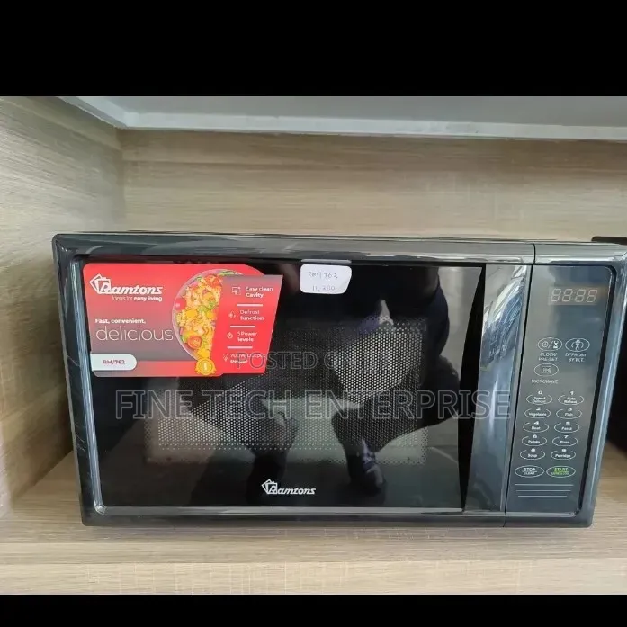Ramtons 20 Litres Digital Microwave Black - Rm/762