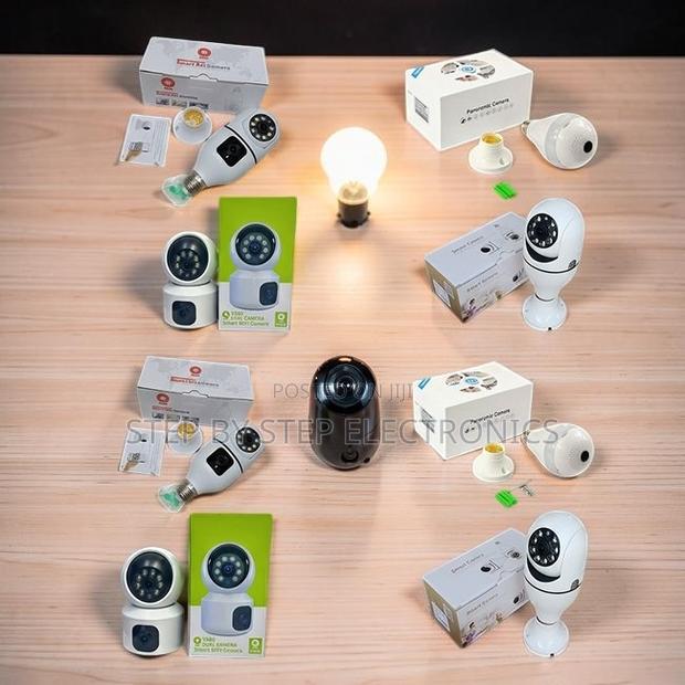 Secure Rotating Single Dual Lens Wifi Bulb Cameras-Wholesale Price - main view
