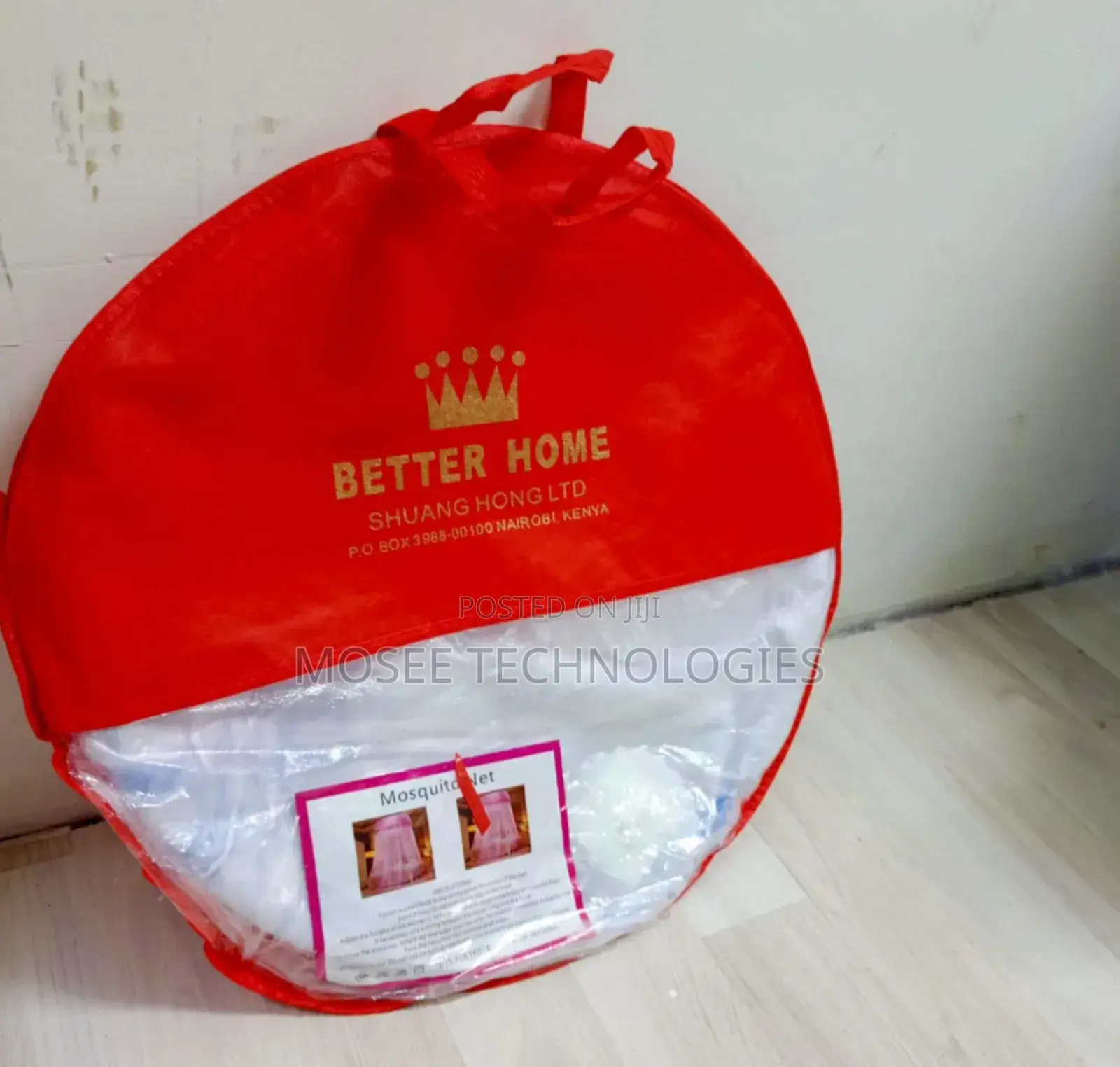 Luxury Circular Mosquito Net With Hanging Ring & Storage Bag