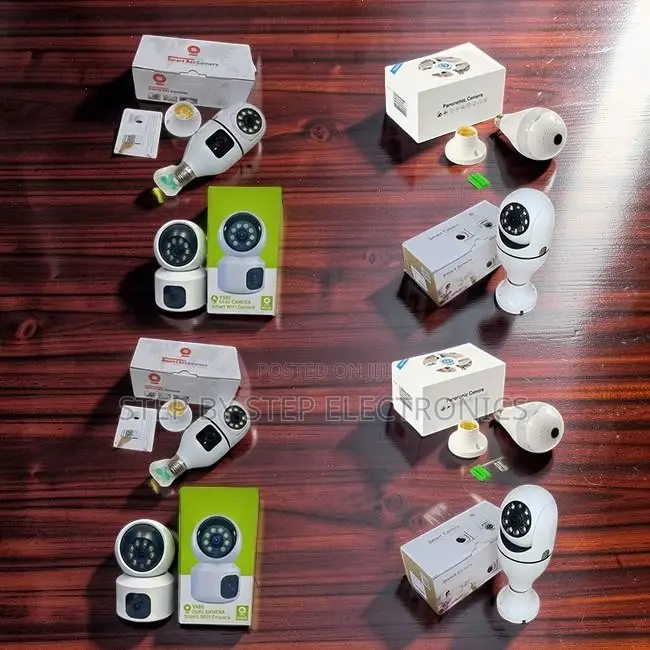 Efficient Rotating Single Dual Lens Wifi Bulb Cameras-Wholesale Price