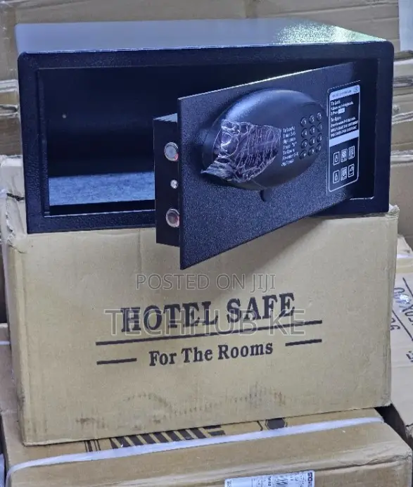 Digital Steel Safe Box With Emergency Override Key for Home Office