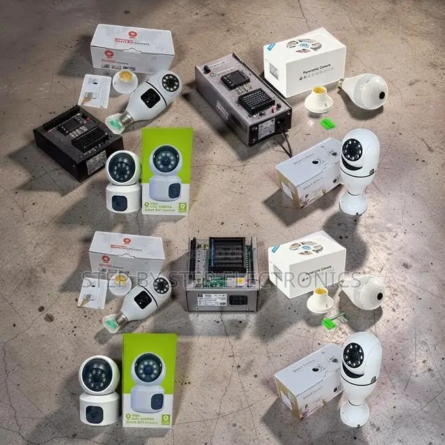 Innovative Rotating Single Dual Lens Wifi Bulb Cameras-Wholesale