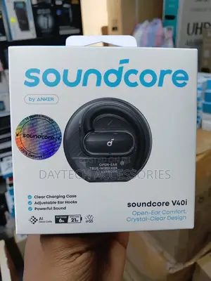 Anker Soundcore V40i – Open-Ear Bluetooth 5.4 Earphones in Black