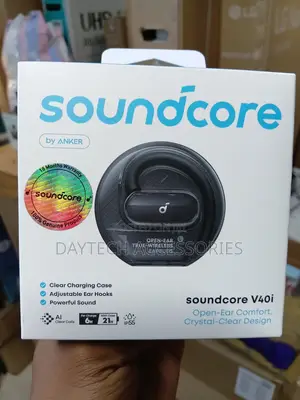 Anker Soundcore V40i – Open-Ear Bluetooth 5.4 Earphones in Black