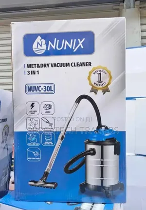 Nunix 30L Vacuum Cleaner – Wet, Dry Blower Function
