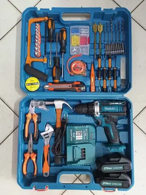 Makita Cordless Drill 47PC Tool Set 36v WITH 2 Batteries