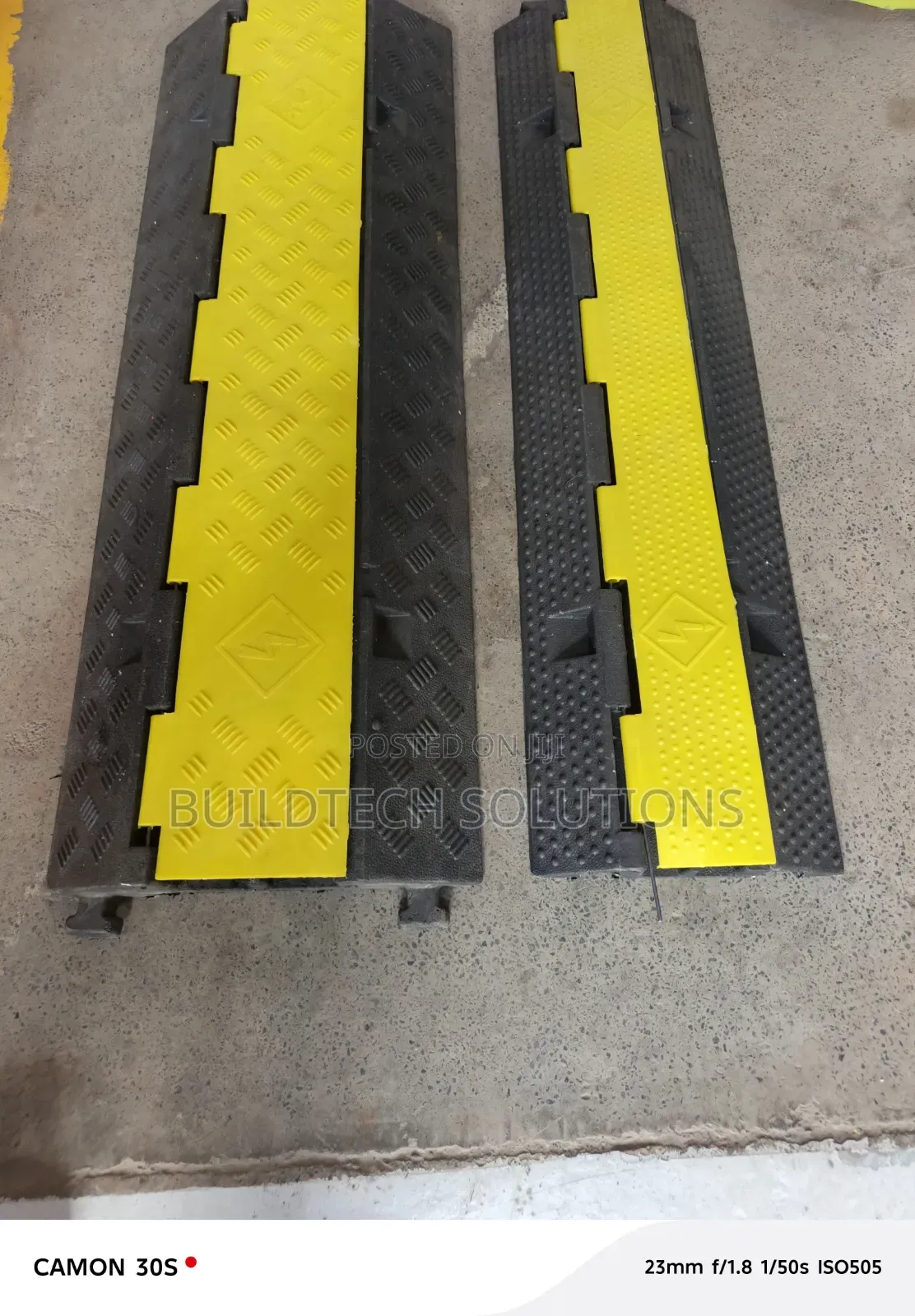 Two Channel Rubber Cable Protector/Fleet Ramp