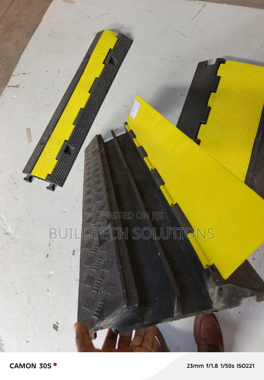 Two Channel Rubber Cable Protector/Fleet Ramp