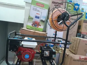 Aico 8hp Petrol Engine Trolley Sprayer With Handle and 50m Hose