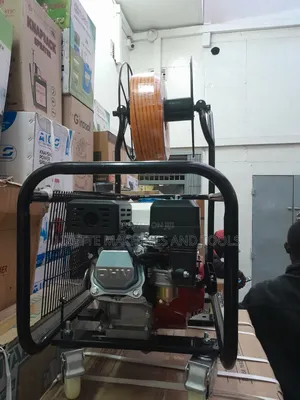 Aico 8hp Petrol Engine Trolley Sprayer With Handle and 50m Hose