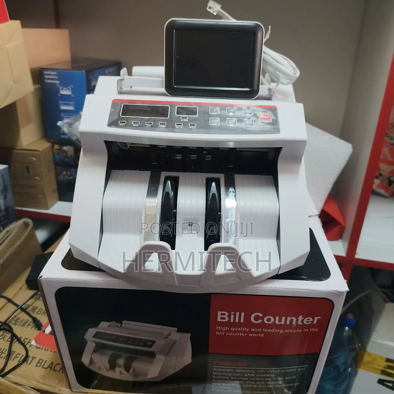 Automatic Detecting With UV Bill Counter Machine High Quality