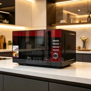 Roch 25L Manual Microwave Oven With Grill – 700W, 5 Power Levels,