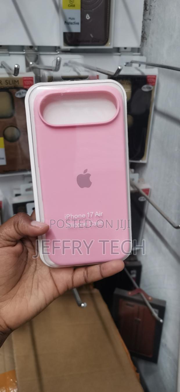 Pink iPhone 17 Air Silicone Case Shown Is a Slim, Soft-Touch Accessory - main view