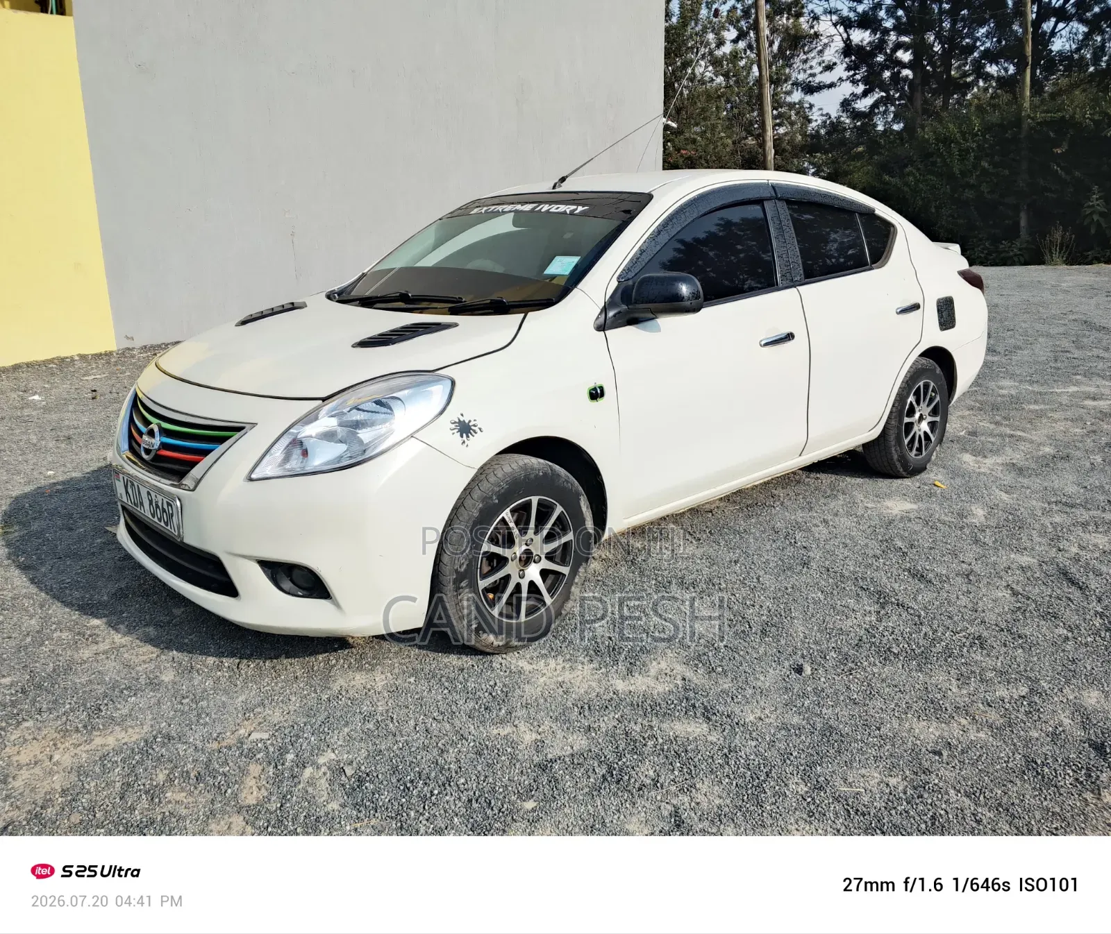 Nissan Latio 2014 White