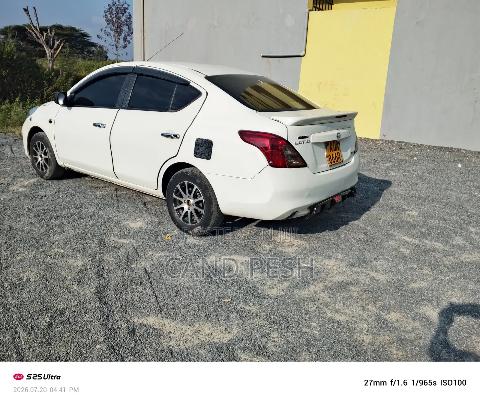 Nissan Latio 2014 White
